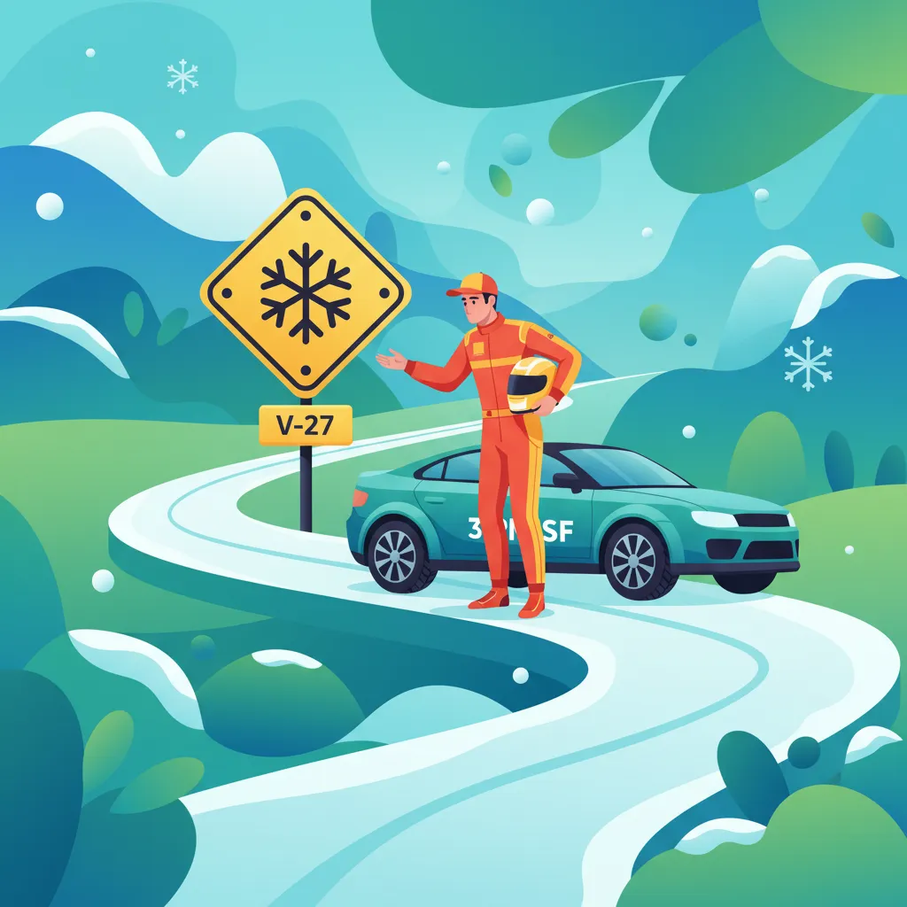 Winter Driving Protocols and the V-27 Signal in Spain