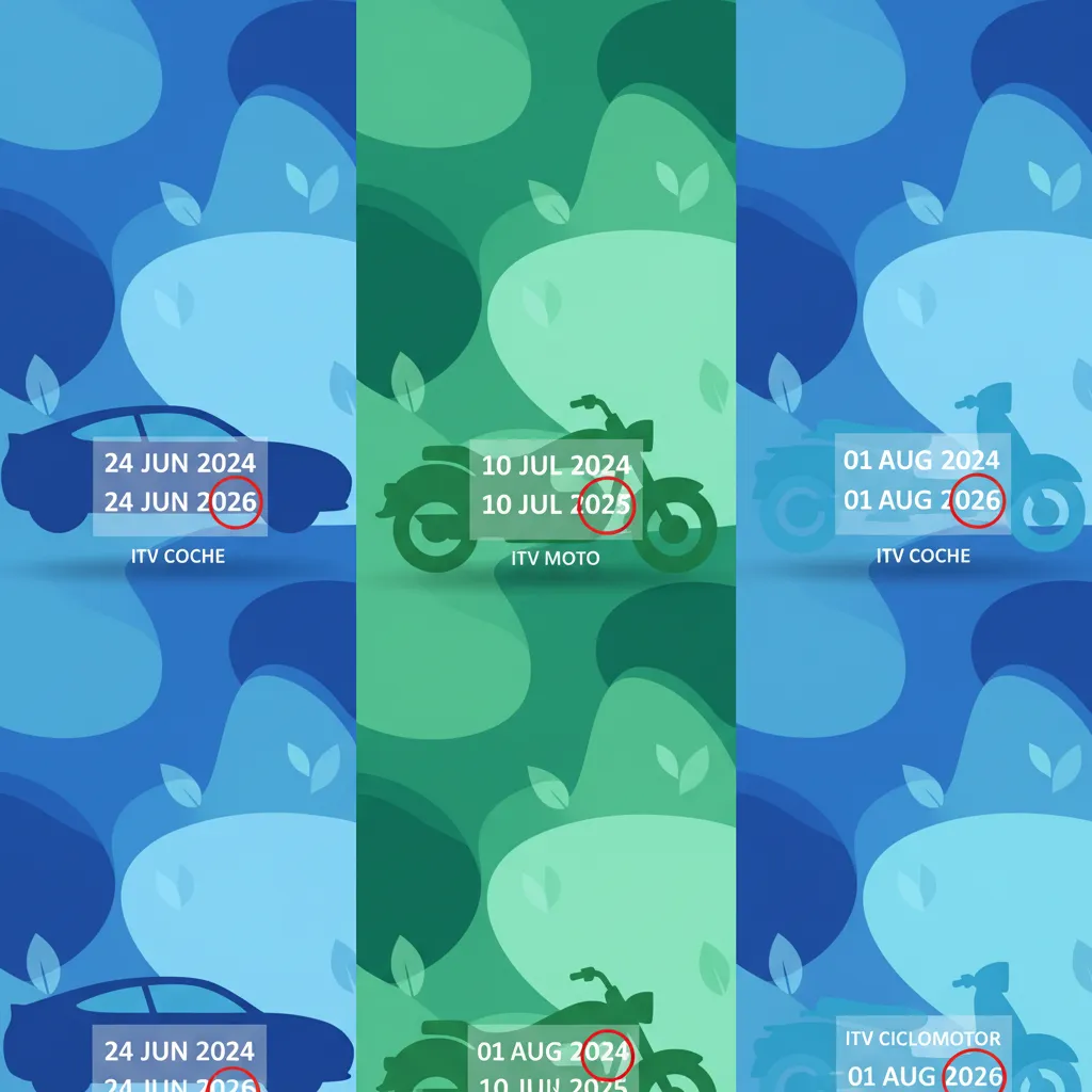 ITV Frequencies for Cars, Motorcycles, and Mopeds in Spain