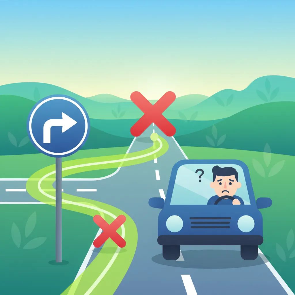 Mandatory Direction and Passage Signs in Spain (R-400 Series)