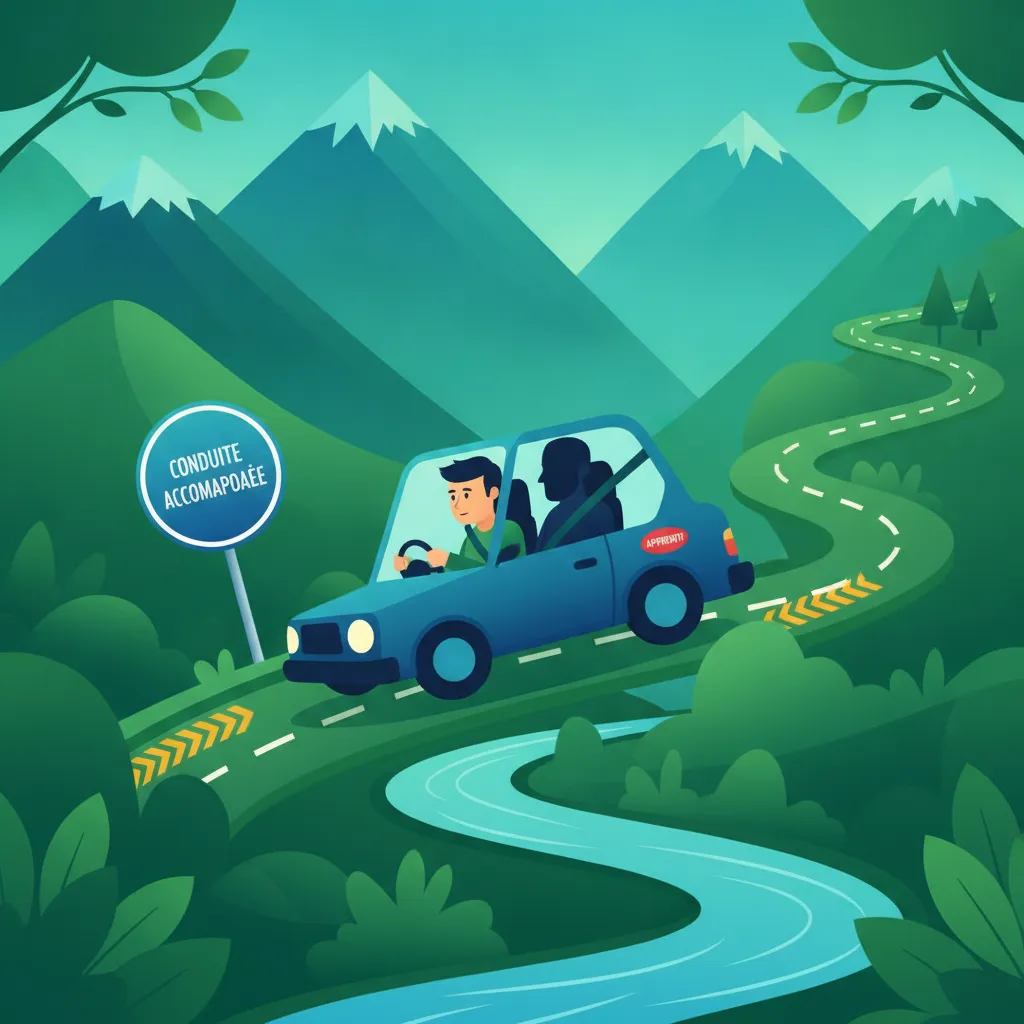 Conduite Accompagnée y Riesgos de Conductores Noveles en Francia