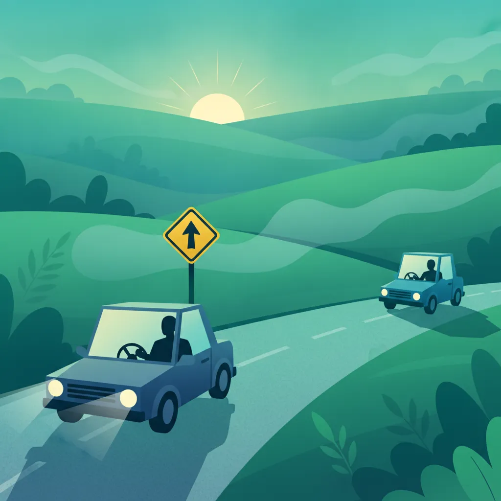 Code de la Route Français : Priorités et Signalisation par Faible Visibilité