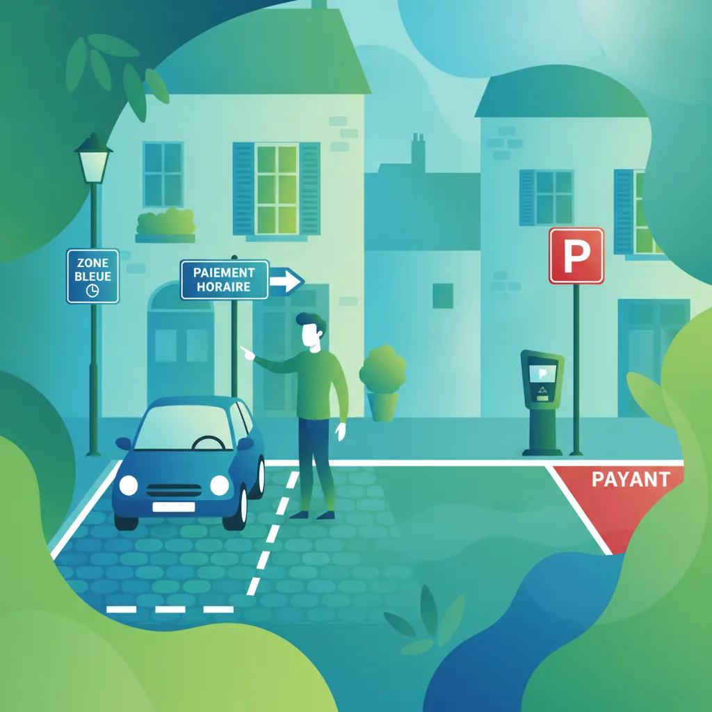 Zones Bleues & Règles de Stationnement Payant | Examen Code de la Route Français