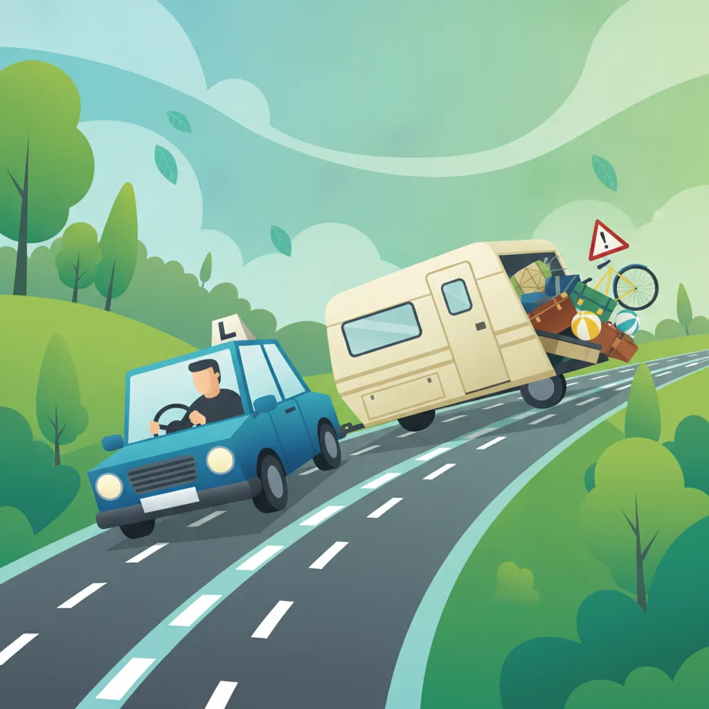 Towing, Trailers, and Caravans: Common Mistakes for Your GB Theory Test