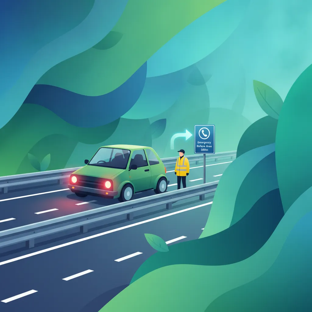 Pannes et Urgences sur Autoroute pour les Conducteurs de Grande-Bretagne