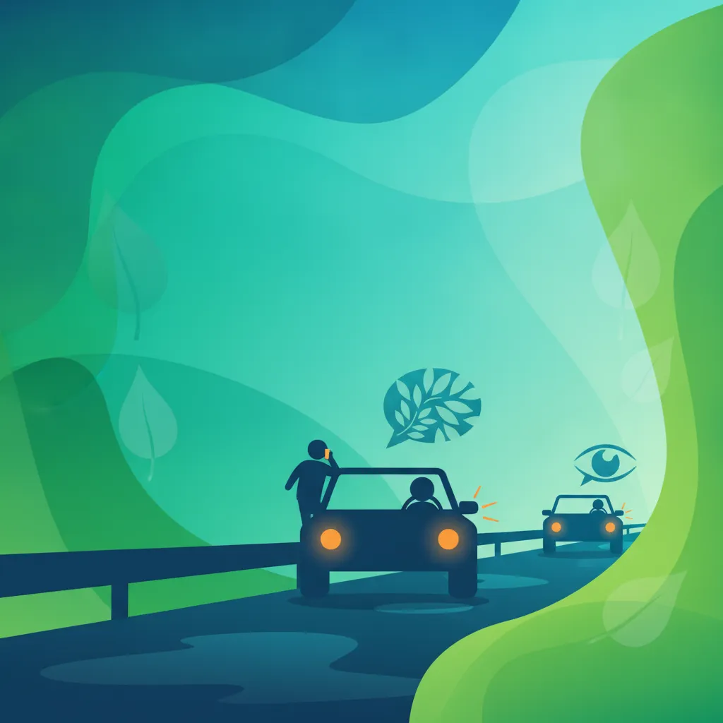 Jugement routier irlandais : Collisions et actions d'urgence