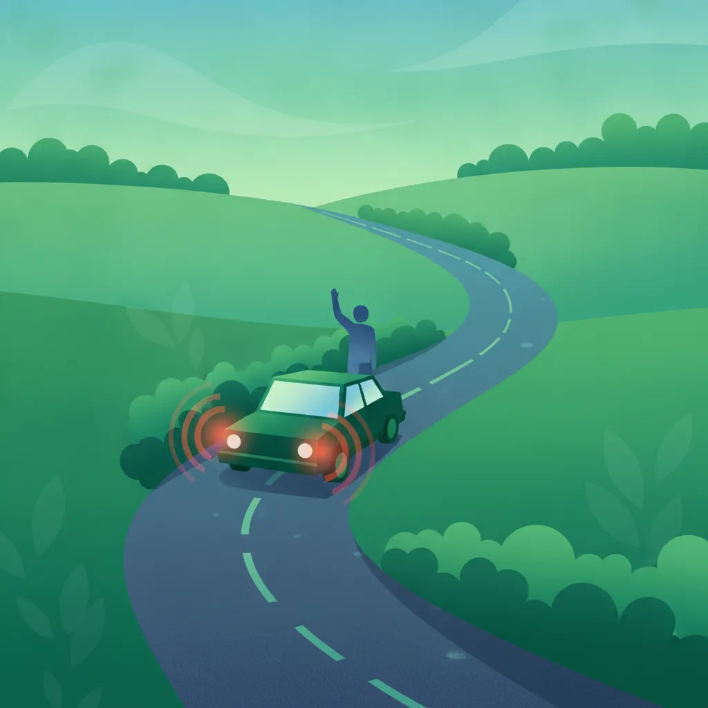Pannes sur les routes de campagne : Essentiels du permis de conduire irlandais
