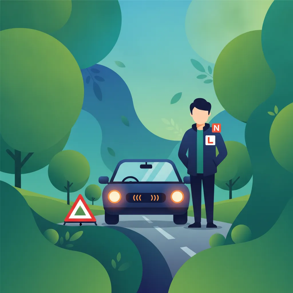 Gestion des pannes sur les routes rurales irlandaises pour les conducteurs en apprentissage