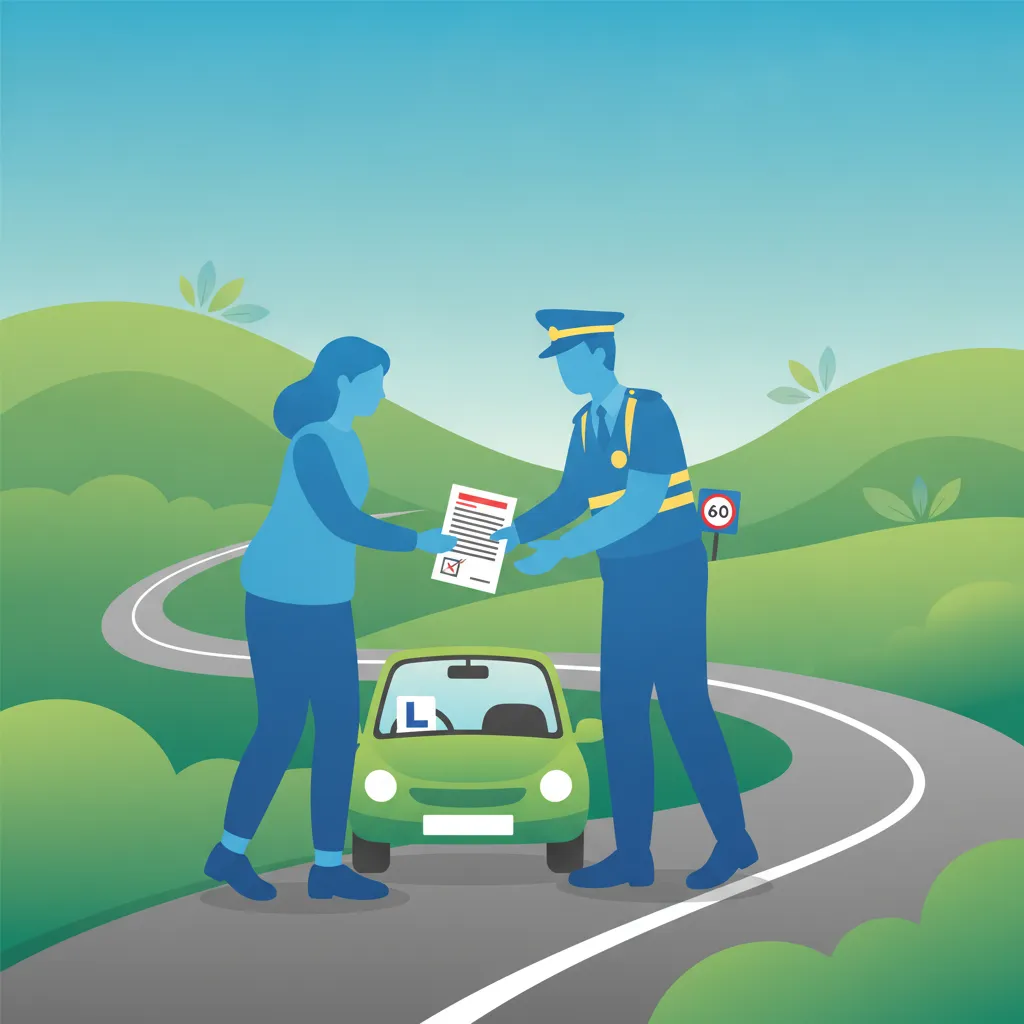 Puntos de Penalización y Cumplimiento para Conductores Noveles y Aprendices en Irlanda