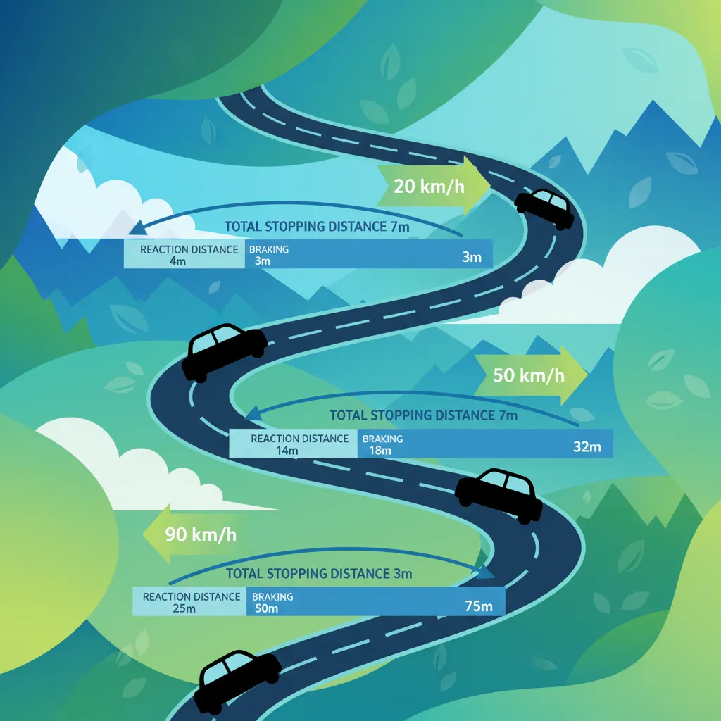 Calculating Stopping Distances for Your Icelandic Theory Exam