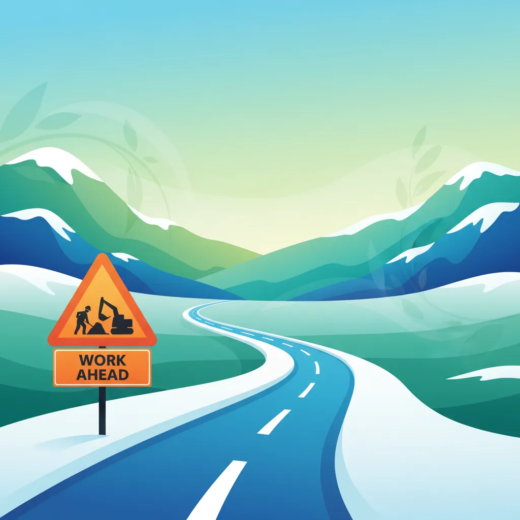 Understanding Temporary Road Hazard Signs in Iceland