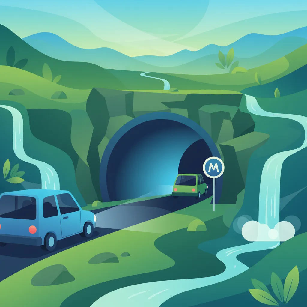 Driving Safely in Icelandic Single-Lane Tunnels