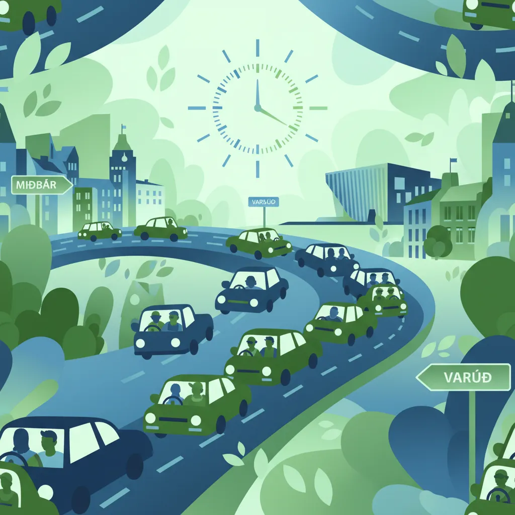 Managing Stress and Impatience in Icelandic Urban Traffic