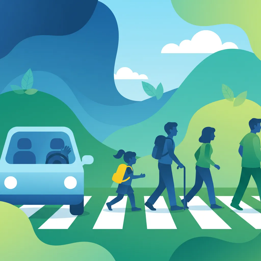 Pedestrian Priority at Crosswalks (Gangbraut) in Iceland Practice Session