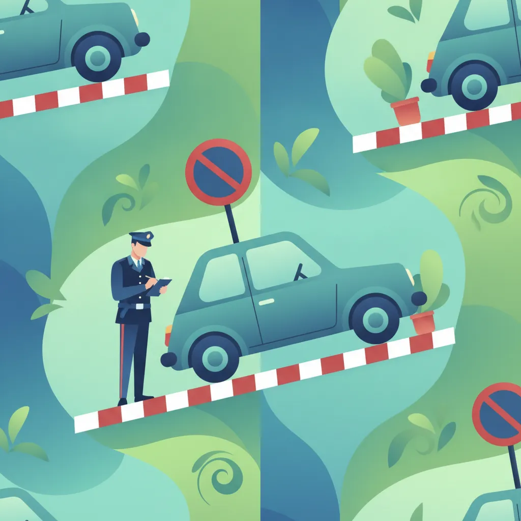 Italienische Halte- und Parkverbote: Theoretische Prüfung