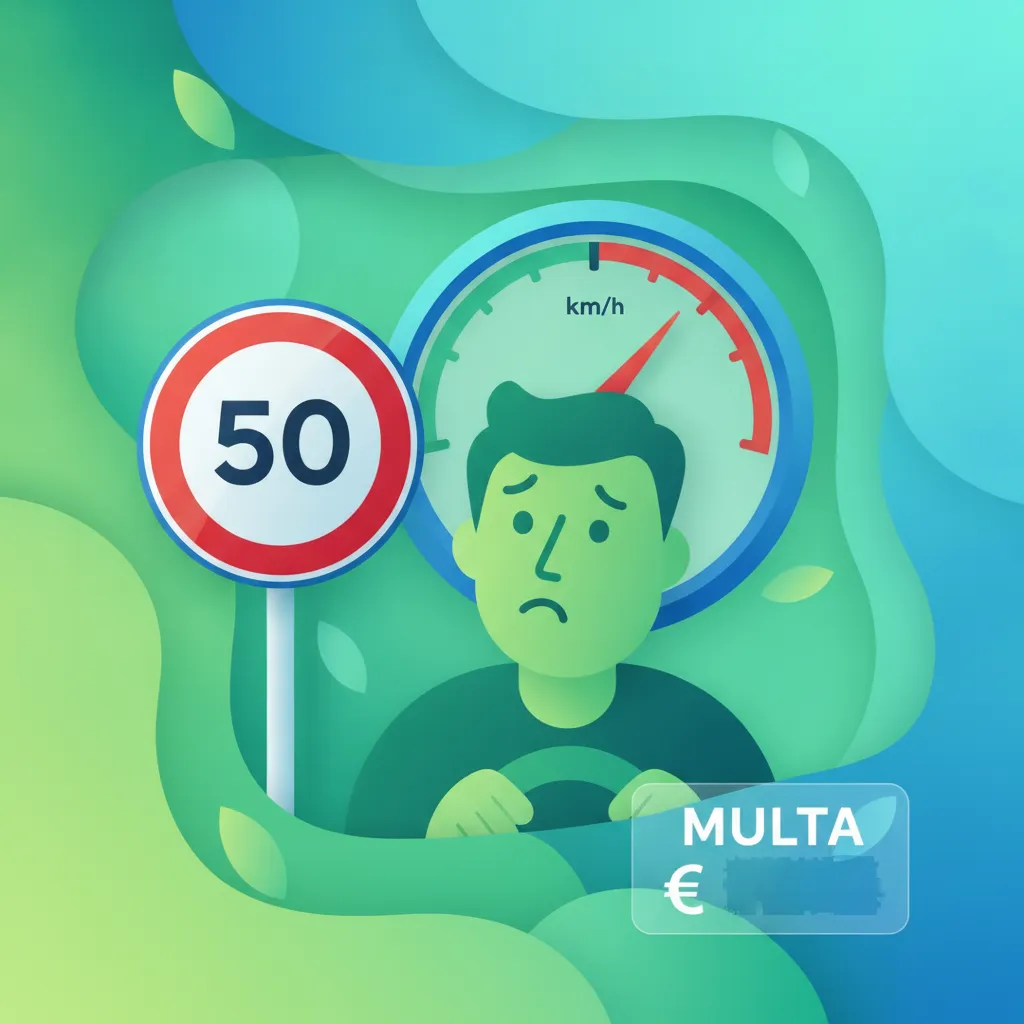 Multe sui limiti di velocità in Italia e sanzioni