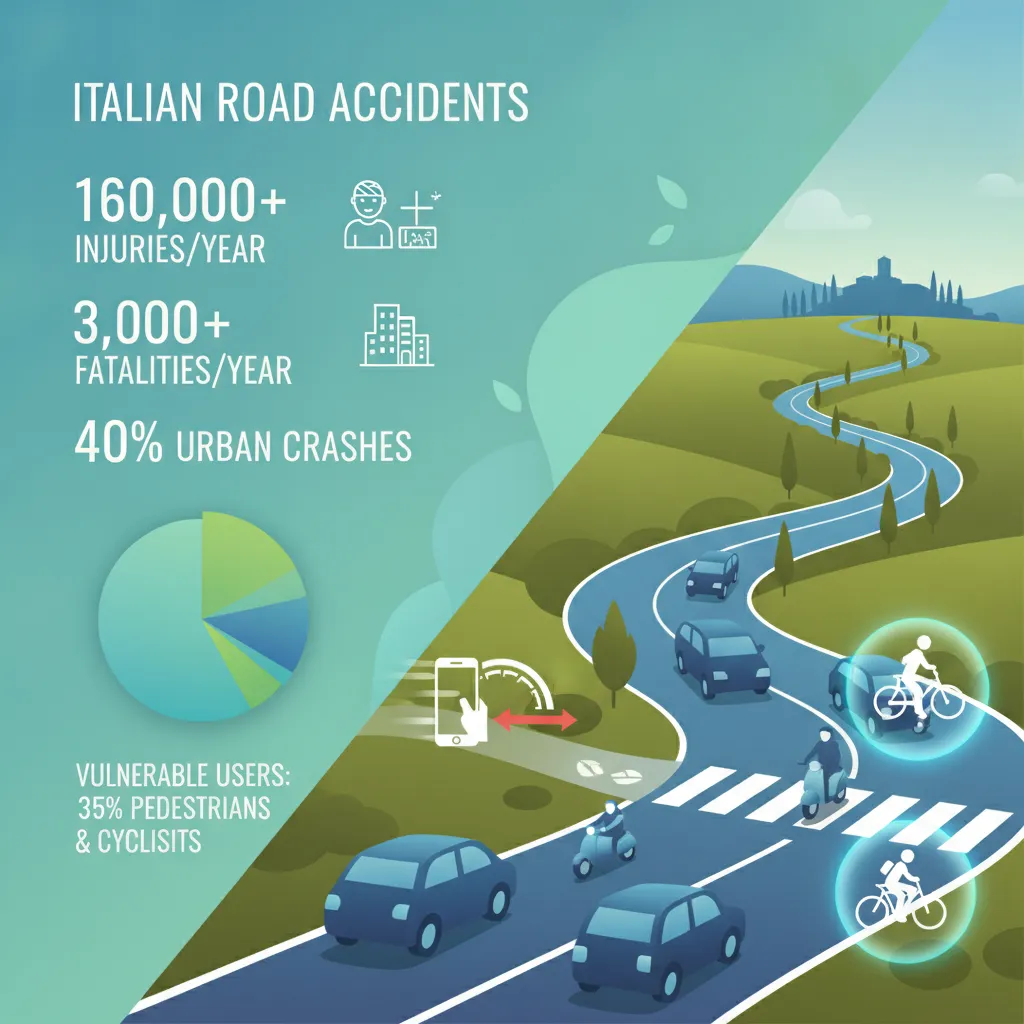 Sicurezza Stradale in Italia: Statistiche e Principali Fattori di Rischio