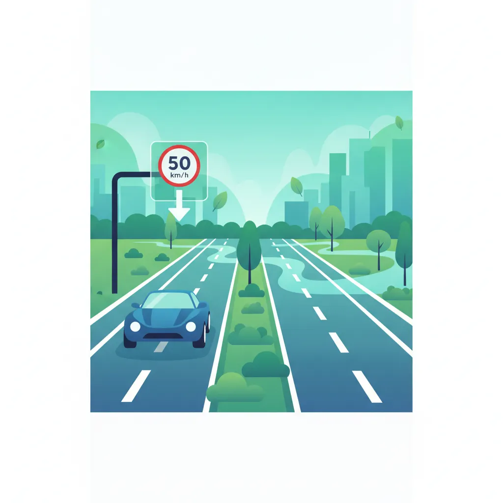 Driving Rules for Italian Urban Dual Carriageways and Divided Roads