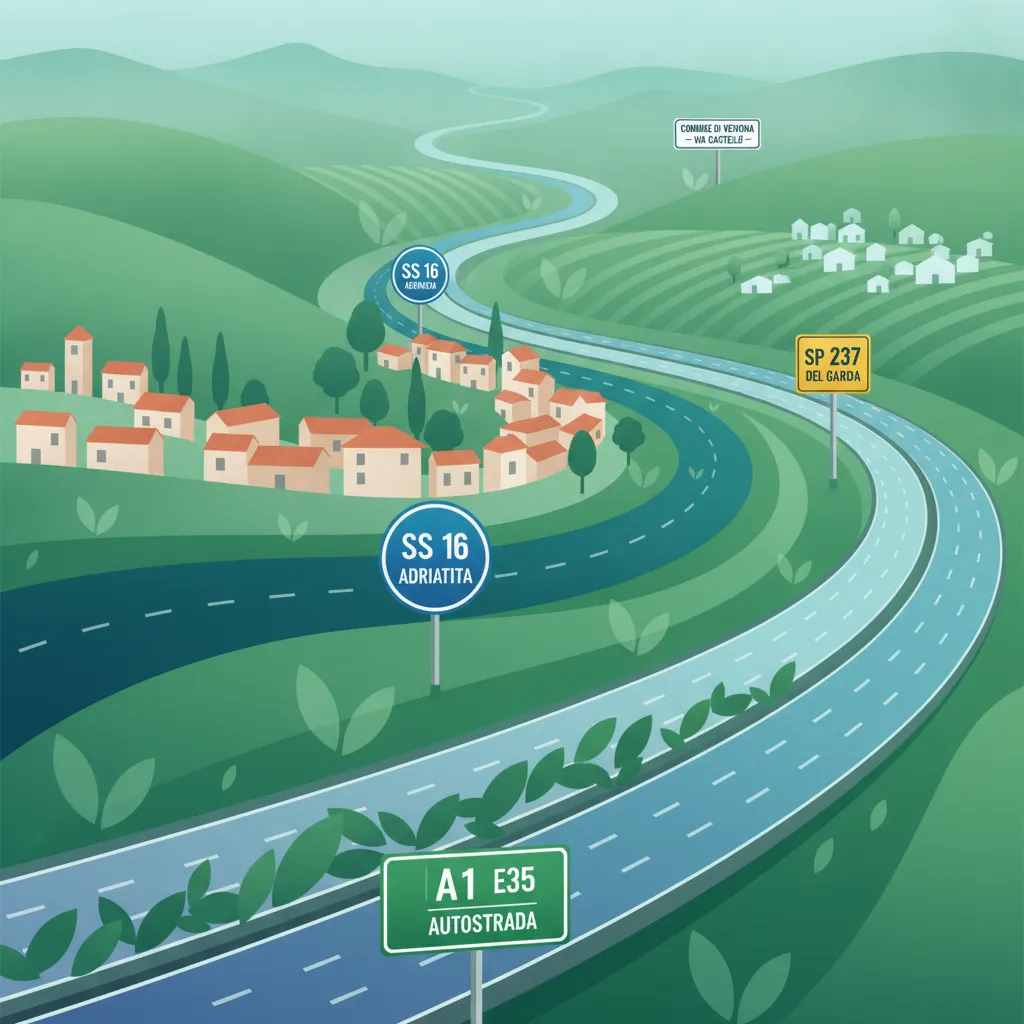 Italian Road Classifications: Autostrada, SS, SP, SC