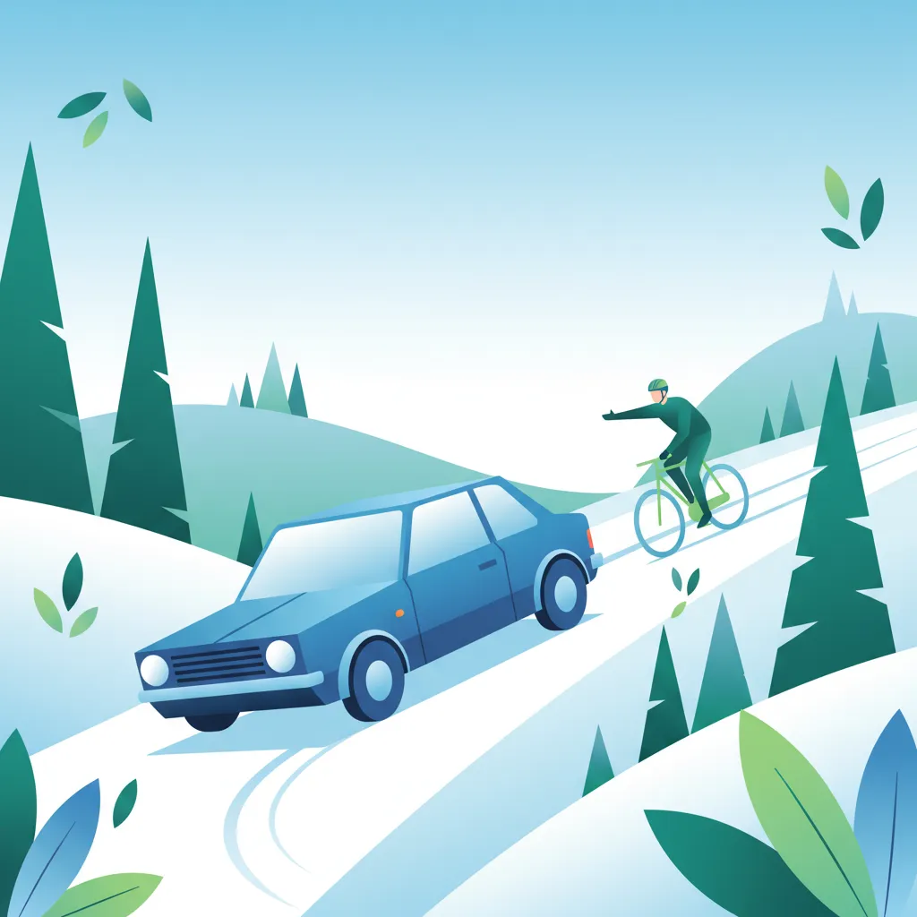 Driving on Snow and Ice in Dutch Traffic