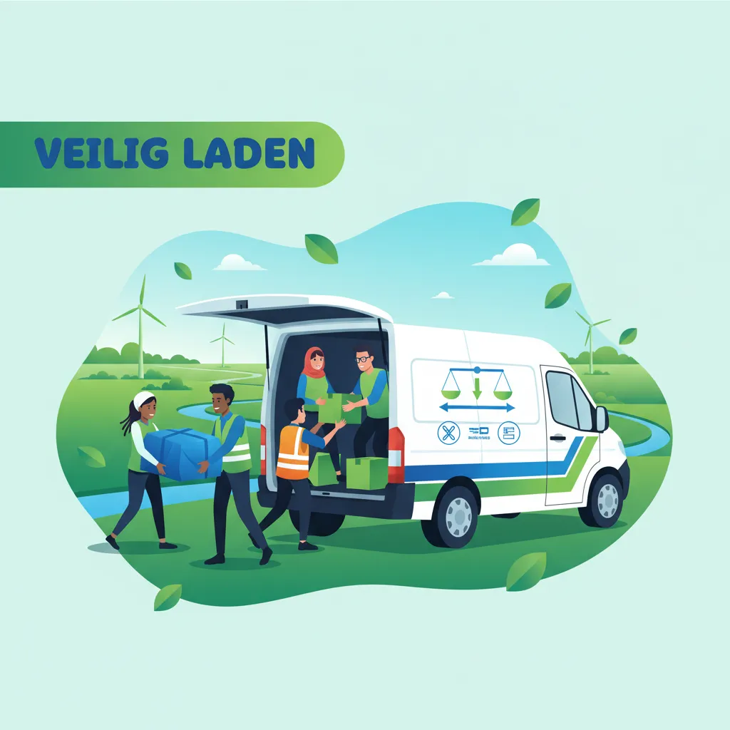 Lastning av fordon: Viktgränser och säker fördelning för holländska vägar