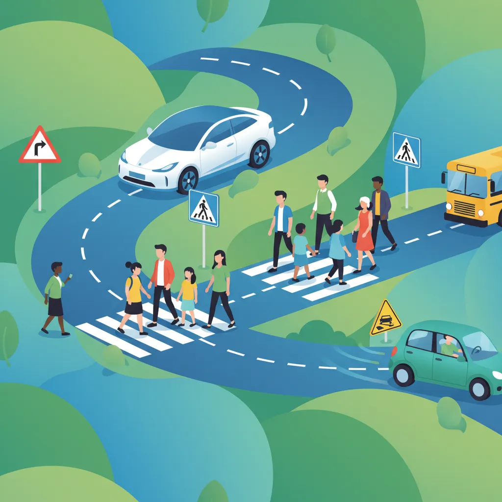 Warning Signs and Hazard Anticipation for Polish Driving