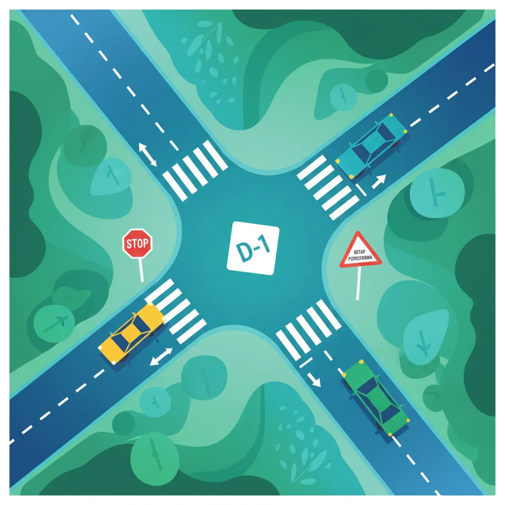 Priority Signs and Right of Way at Polish Intersections