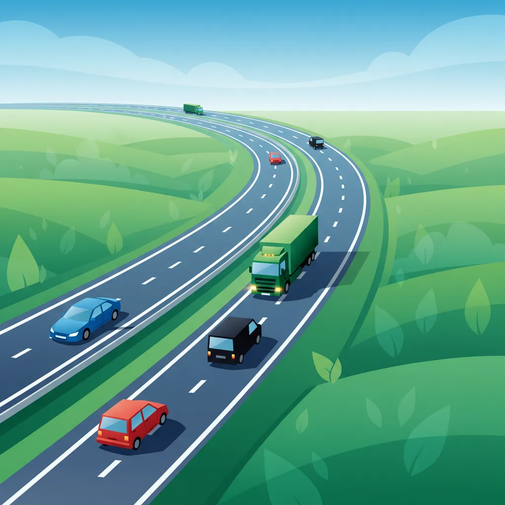 Polish Driving Theory: Lane Discipline on Multi-Lane Roads