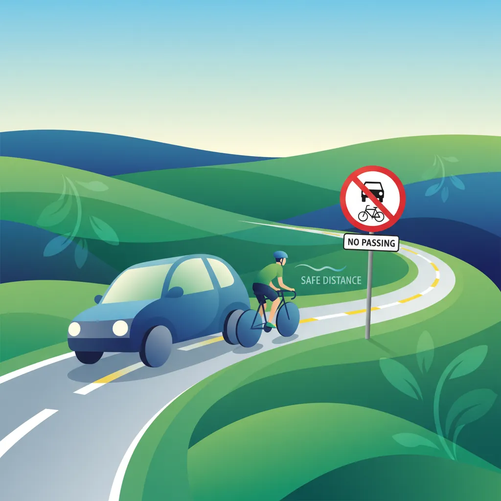 Polish Driving Rules for Overtaking Cyclists