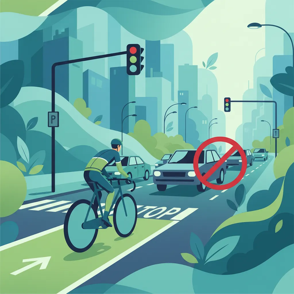 Cyclists and Right of Way at Polish Intersections