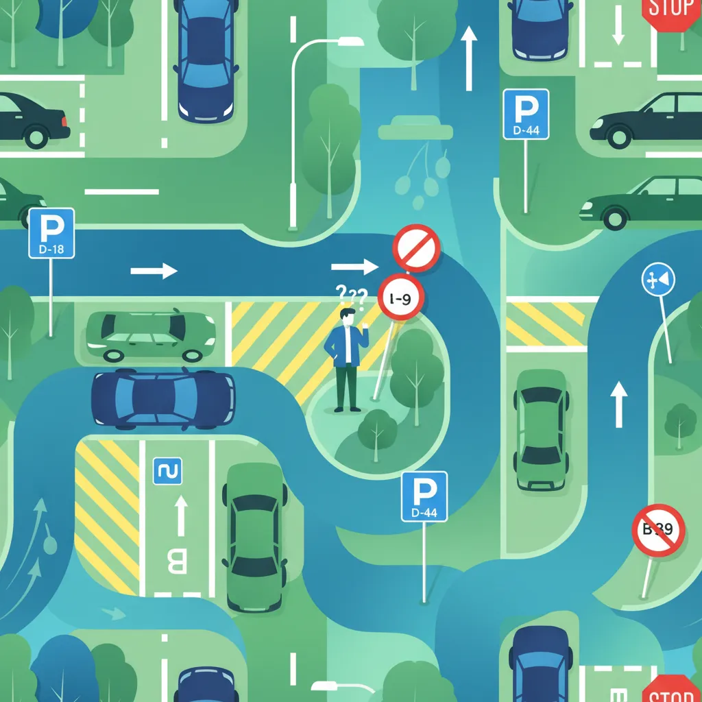 Interpreting Polish Parking Signs and Road Markings