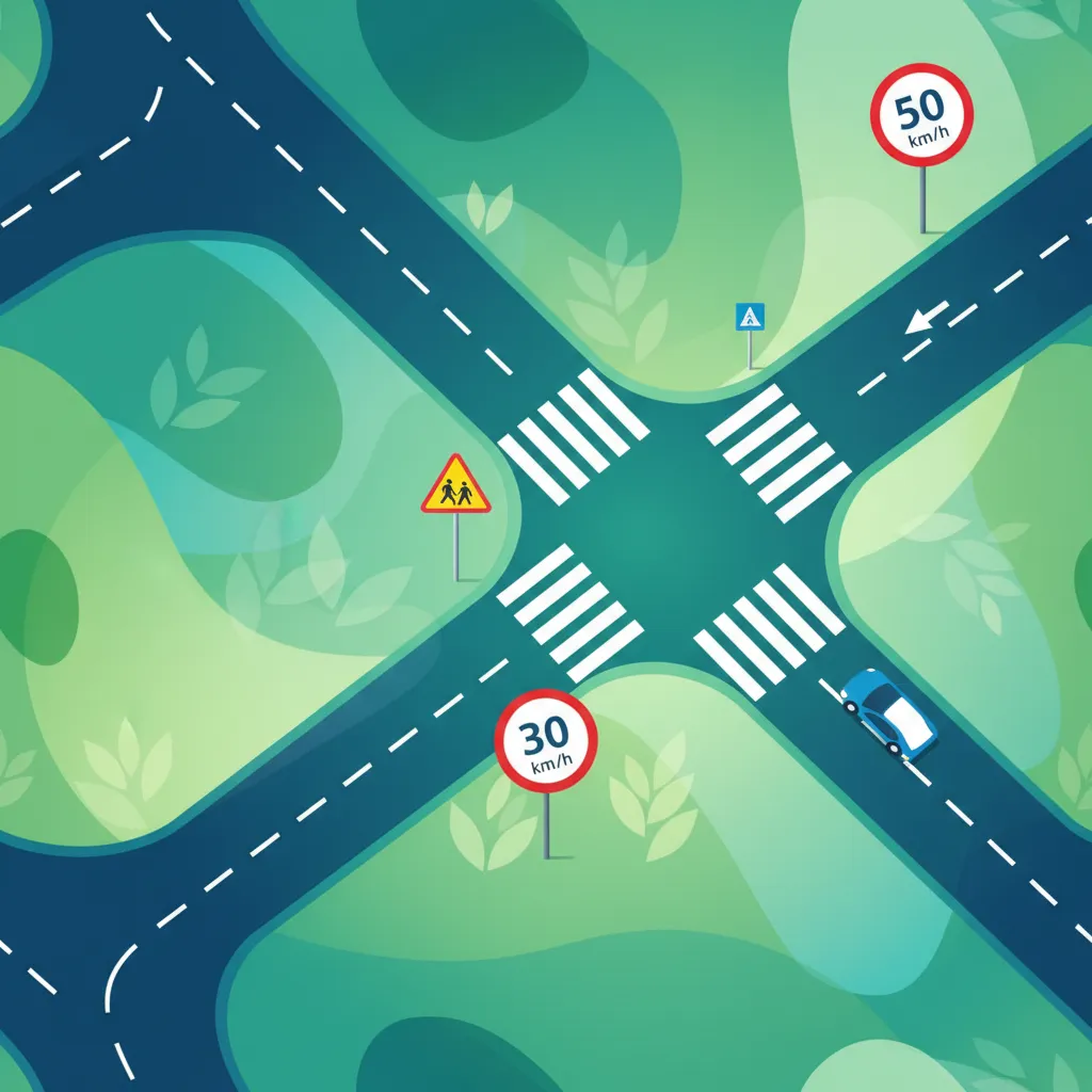 Speed Limits in Polish Built-Up and Residential Areas