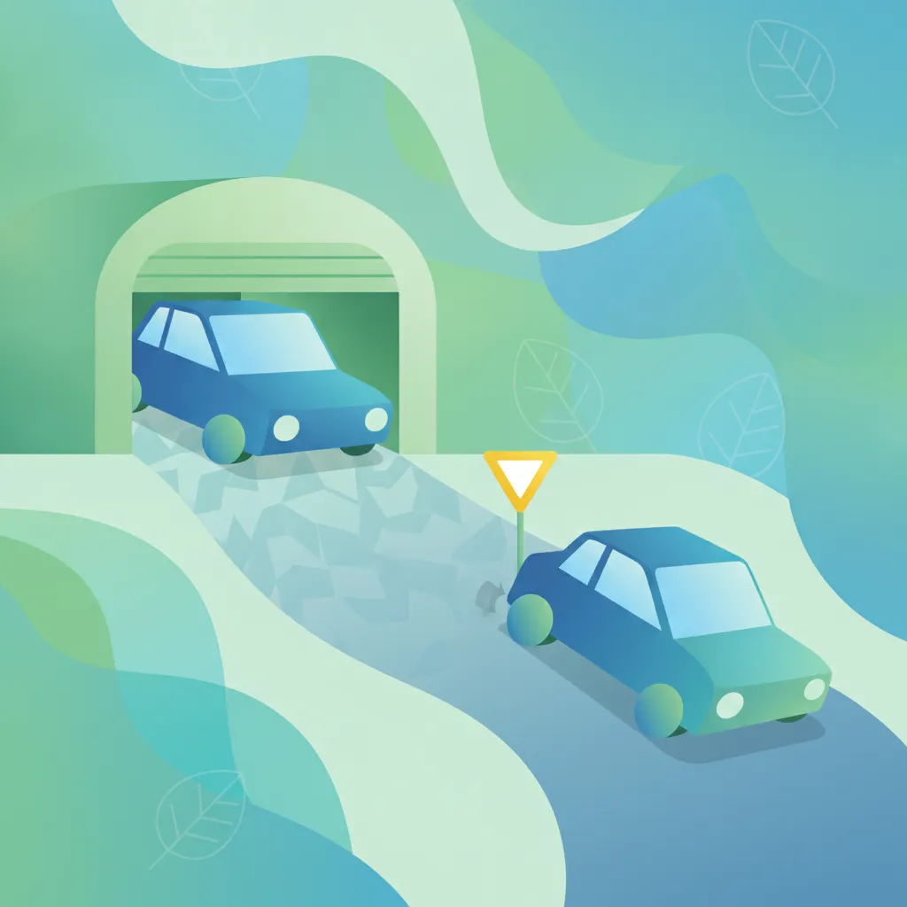 Priority Rules for Entering and Leaving Roads in Portugal
