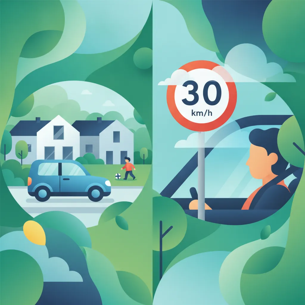 Swedish Speed Limit Signs and Zone Rules