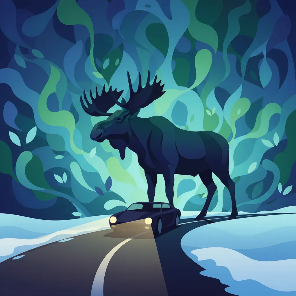 Skid Awareness and Night Visibility in Swedish Driving