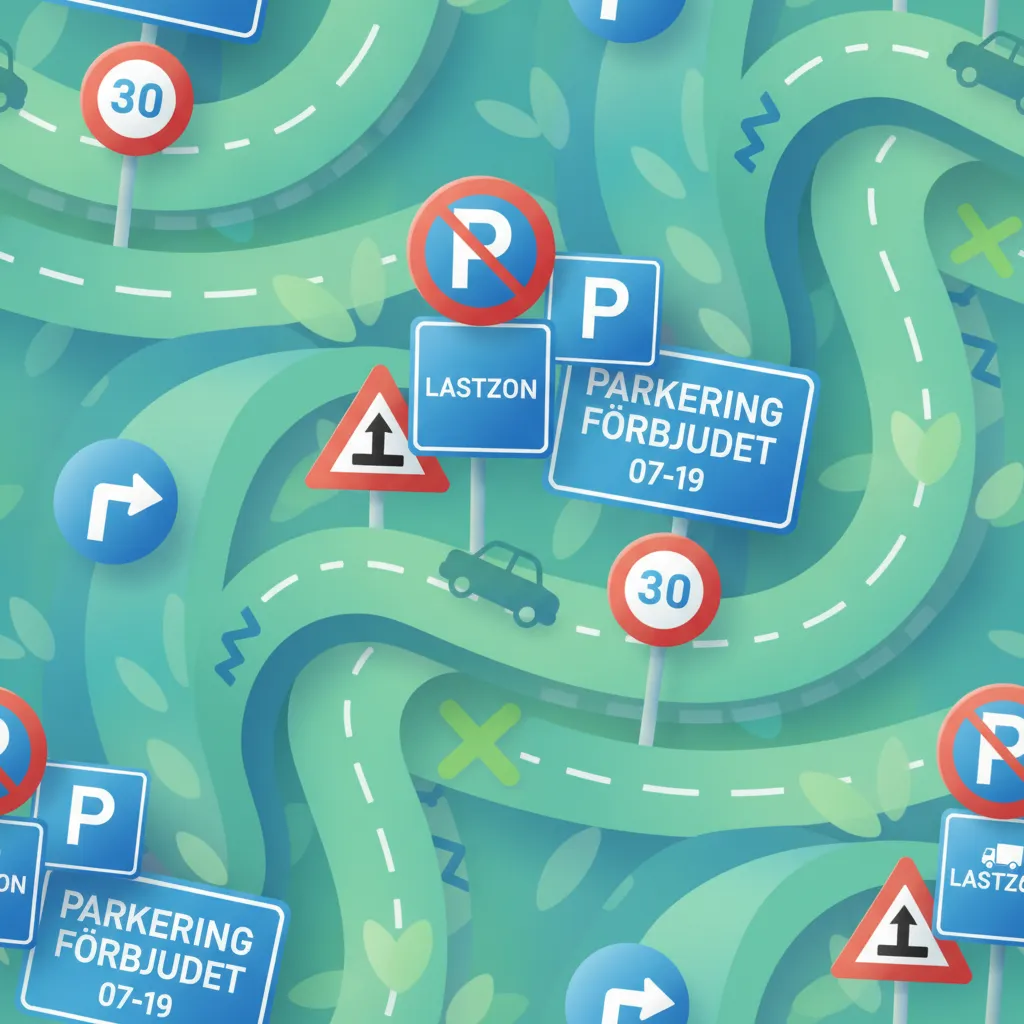 Interpreting Complex Urban Traffic Signs in Sweden