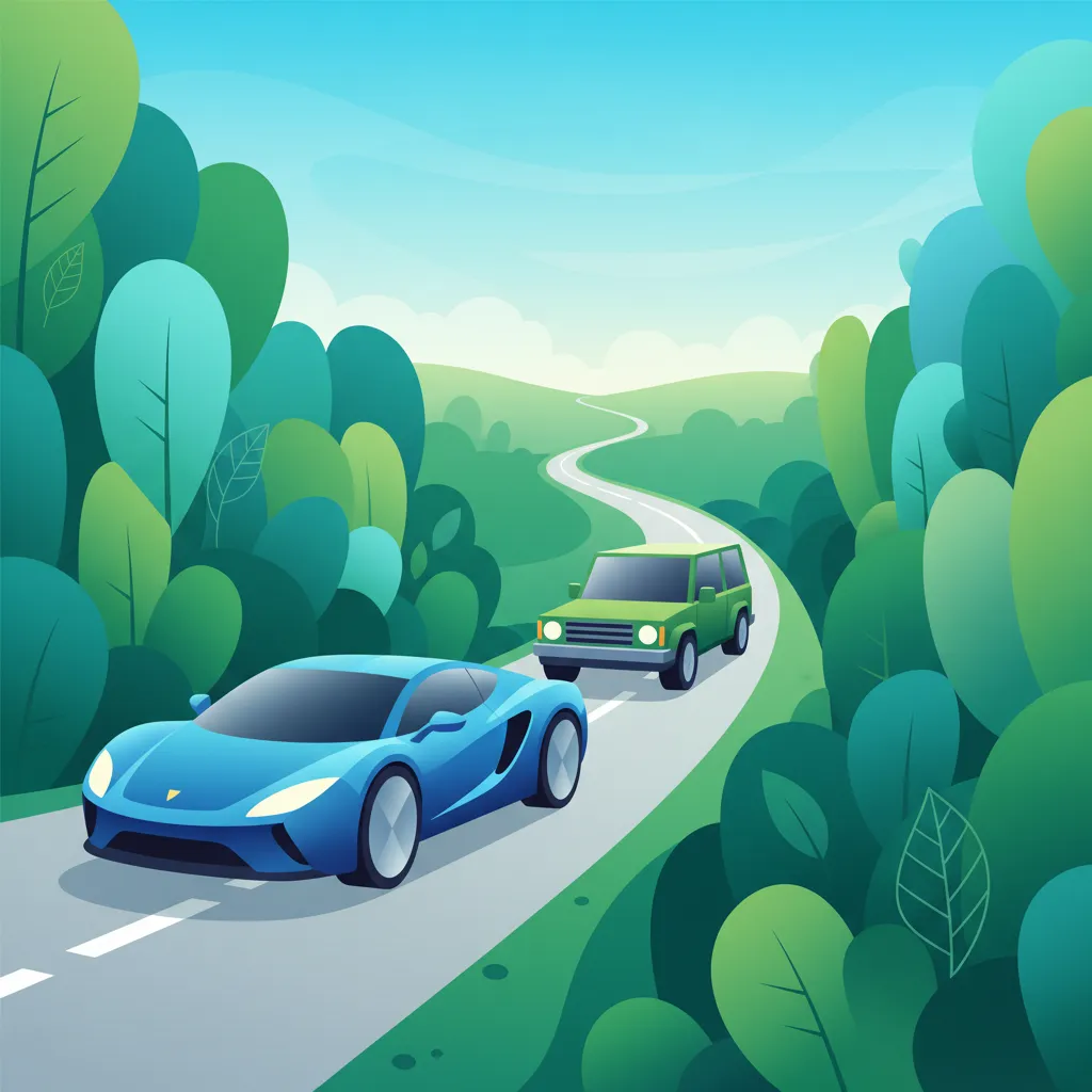 Swedish Driving Theory: Mastering Safe Overtaking on Rural Roads, Bends, and Crests