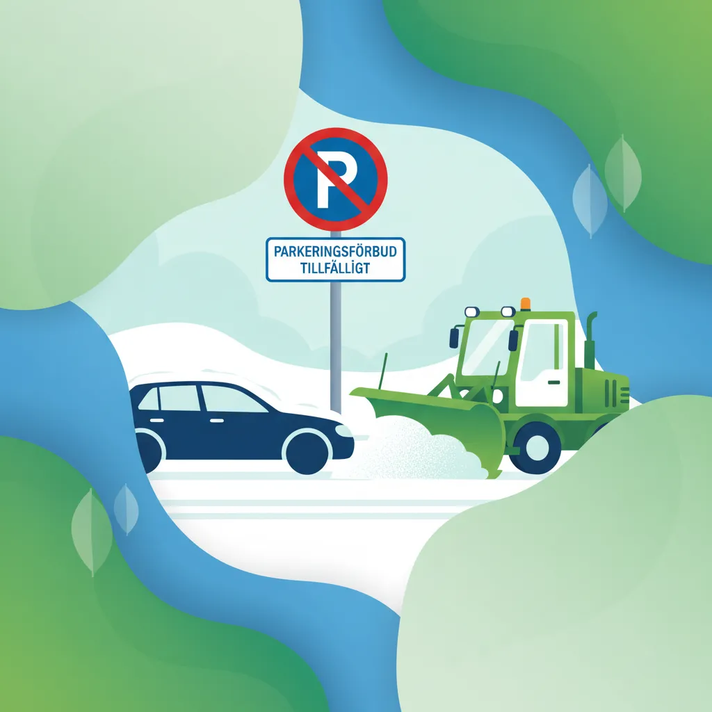 Safe Parking Near Snow Plough Routes in Sweden