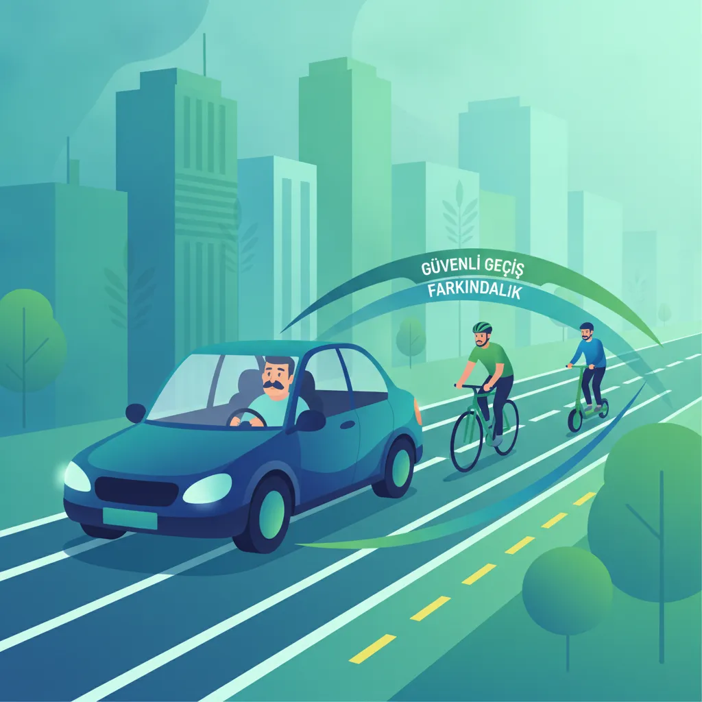 Sesión de práctica de Seguridad Vial para Ciclistas y Patinetes Eléctricos en Turquía