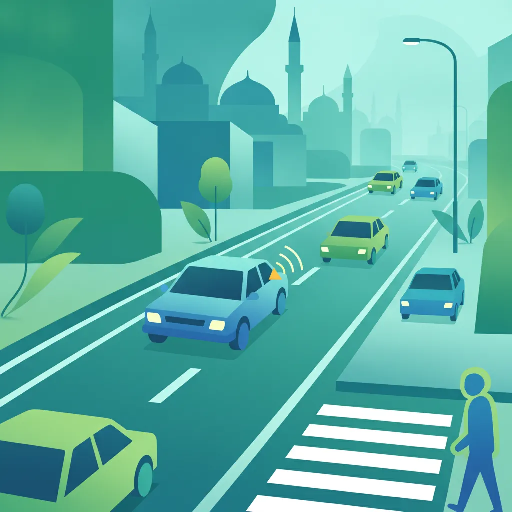 Urban Traffic and Lane Discipline Practice for the Turkish Ehliyet Exam