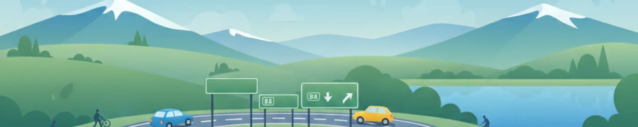 Austrian Roundabouts and Signalling for Safe Driving