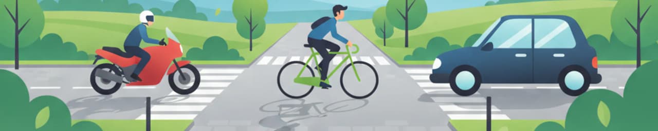 Belgian Right of Way at Unmarked Crossroads