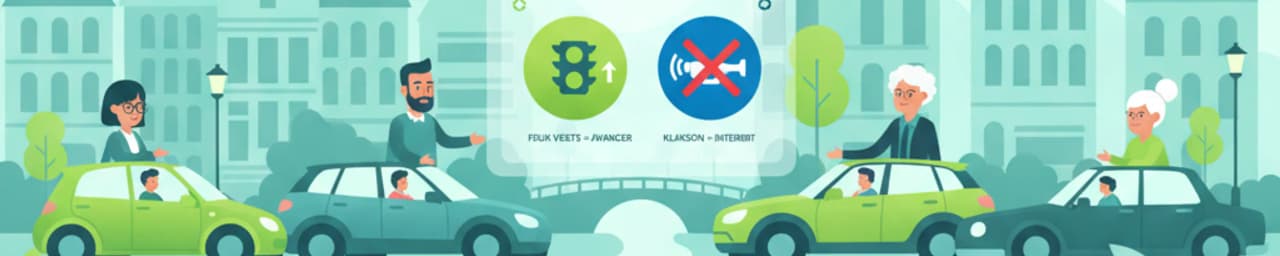 Using Your Horn and Lights as Signals in Belgium