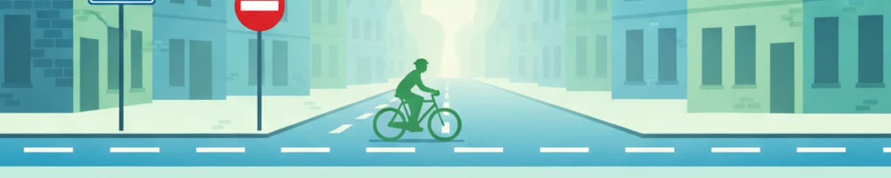 Eenrichtingsstraten en Tegenliggende Fietsers in België