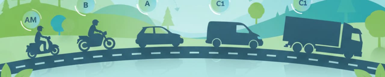 Belgian Driving Licence Categories and Minimum Ages