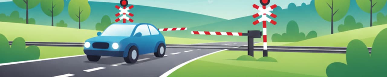 Navegando pasos a nivel alemanes con seguridad