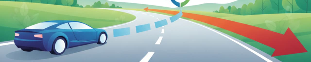 Brems-, Anhalt- und Reaktionswege für die deutsche Fahrprüfung