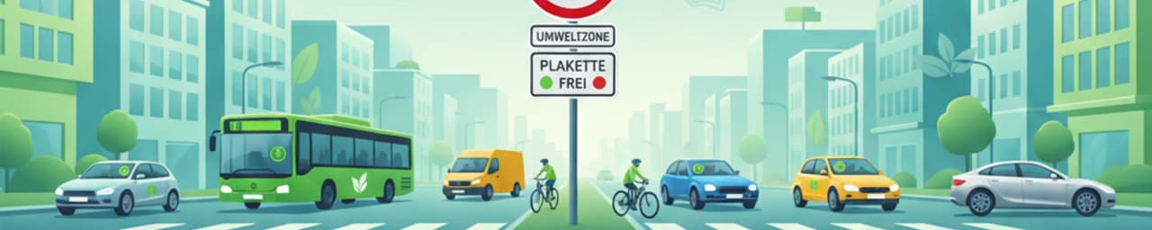 German Environmental Zones and Emissions Stickers Explained
