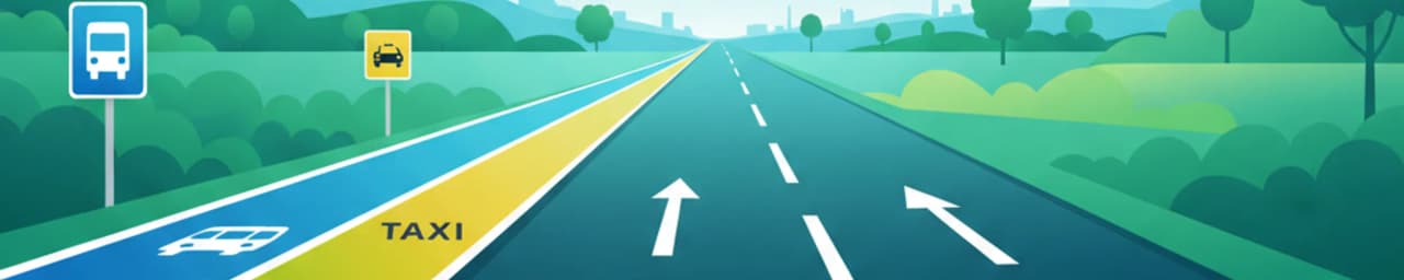 Driving Rules for Special Lanes in Denmark