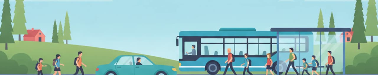Driving Safely Near Danish Bus Stops and Passengers