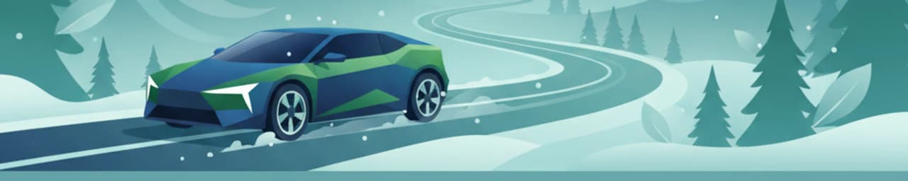 Conduite au Danemark : Scénarios hivernaux et par mauvais temps